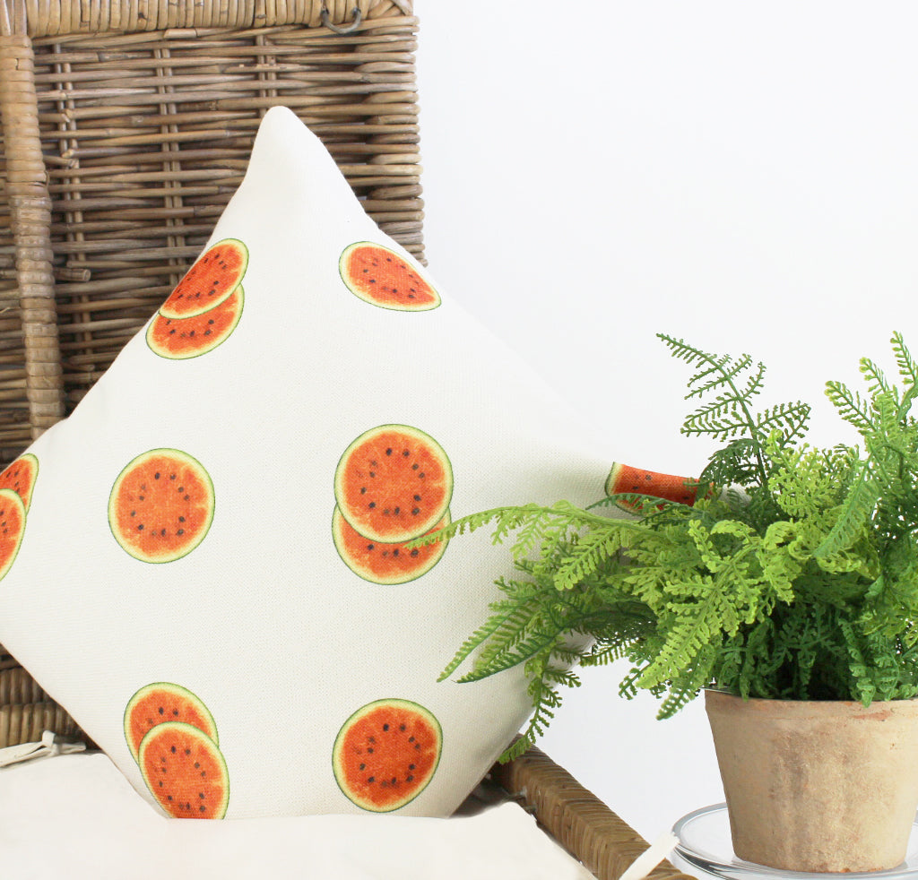 Watermelon Slice Cushion – A Juicy Pop for Bright, Happy Spaces
