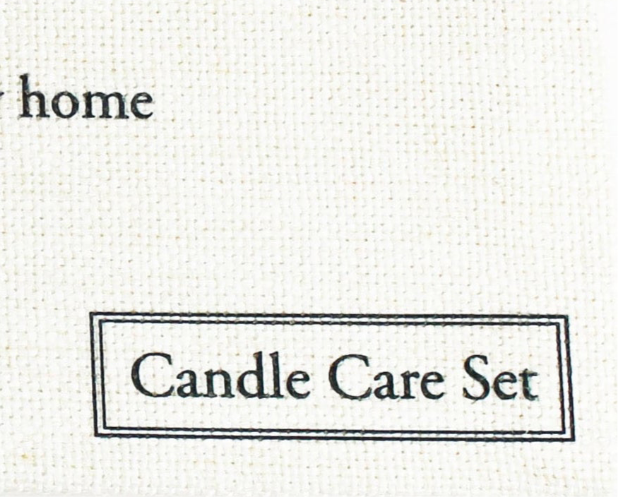 Personalised Candle Care Gift Set