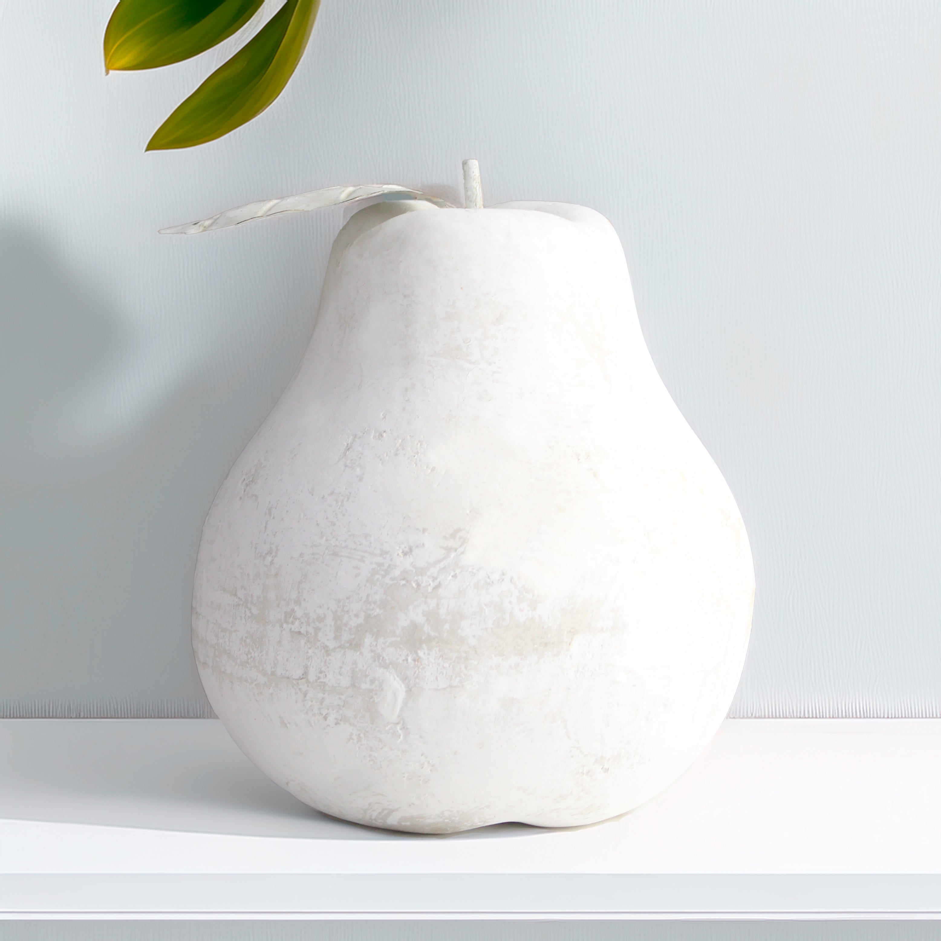 White washed Rustic Pear for kitchen Decor