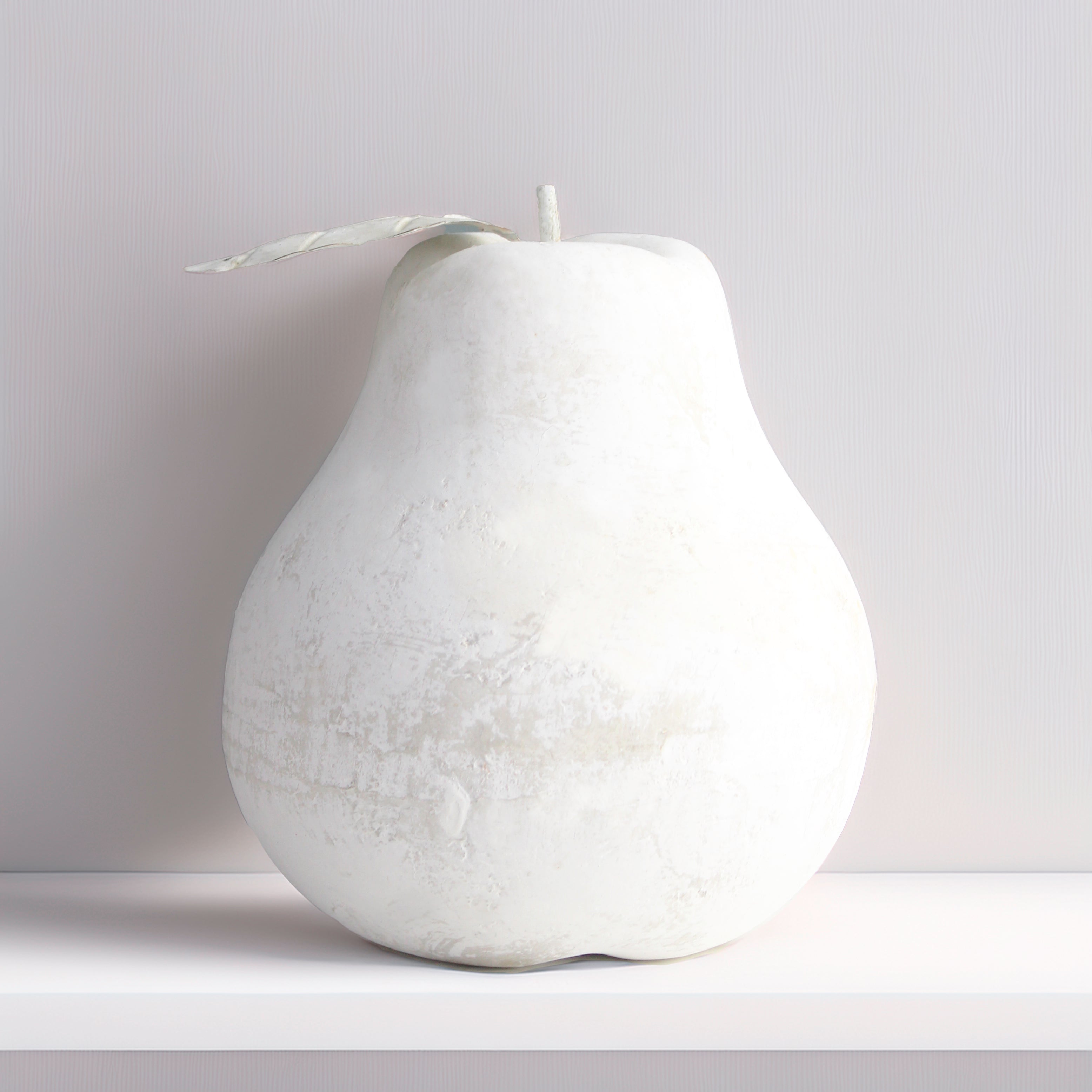 White washed Rustic Pear for kitchen Decor
