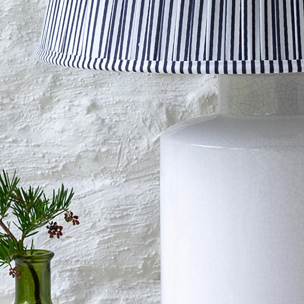 Crackled Ceramic Lamp Base