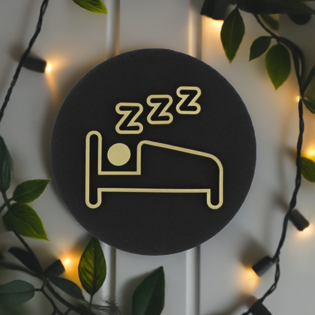 Funny Bedroom Door Plaque - Available in Two Sizes