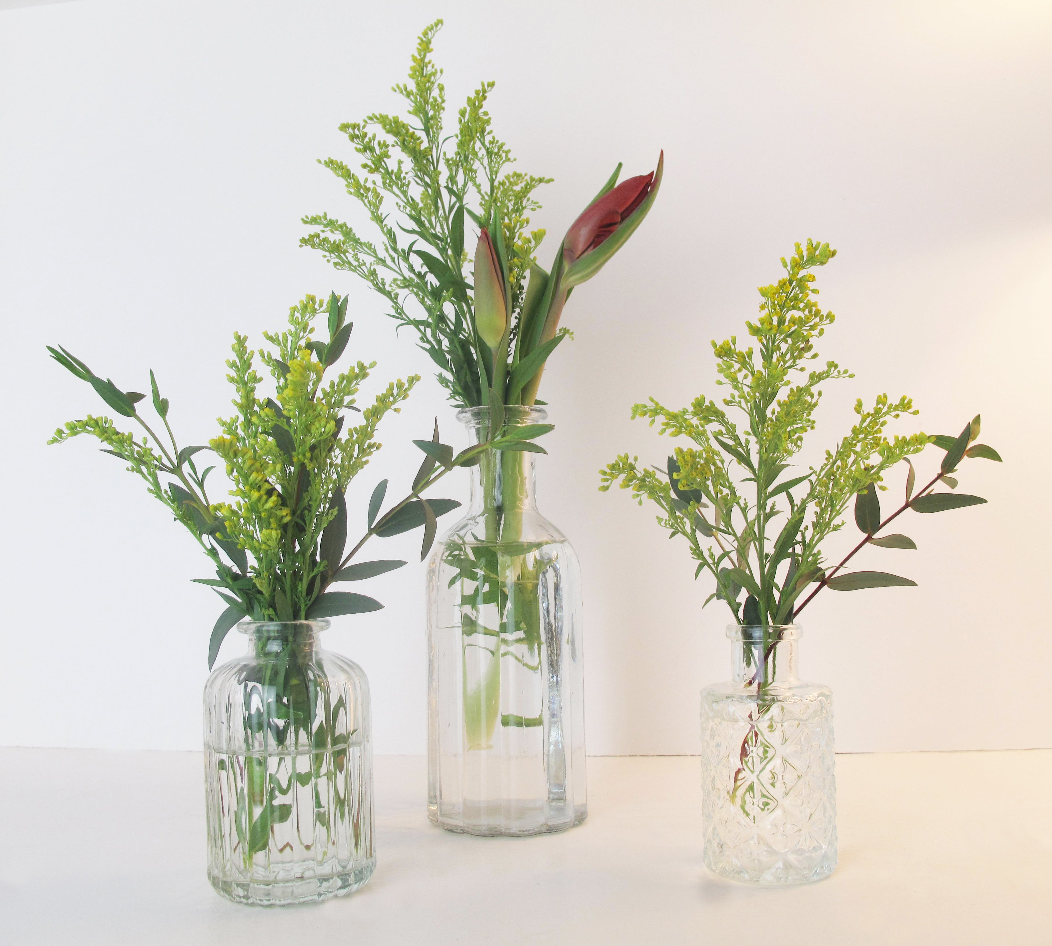 Glass Vases Set