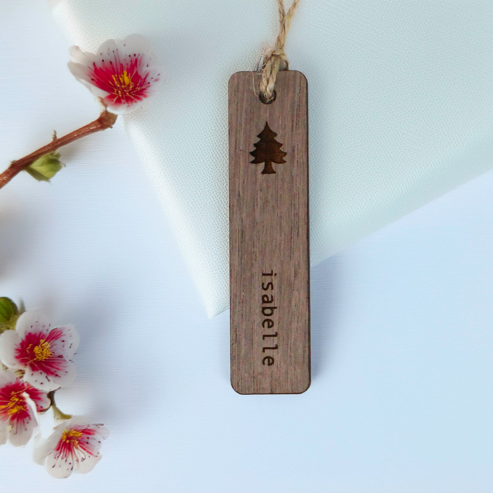 Personalised Wooden Place Name Tags