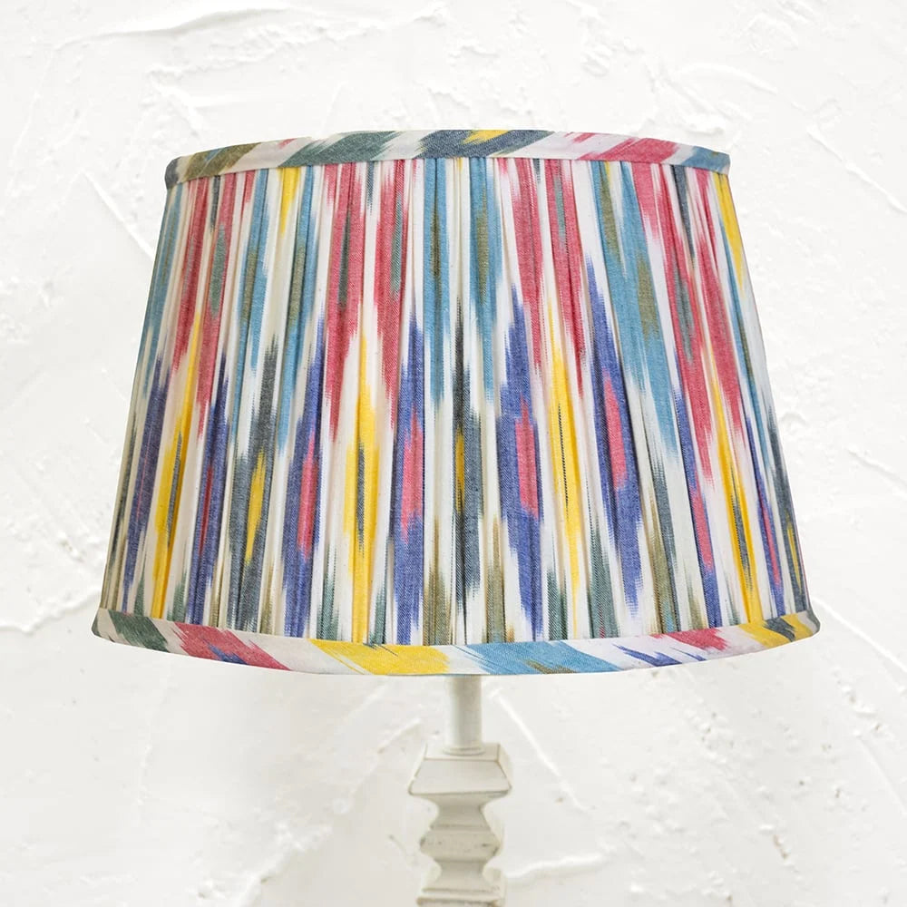 Multi-Colour Pleated Lampshade – 35cm