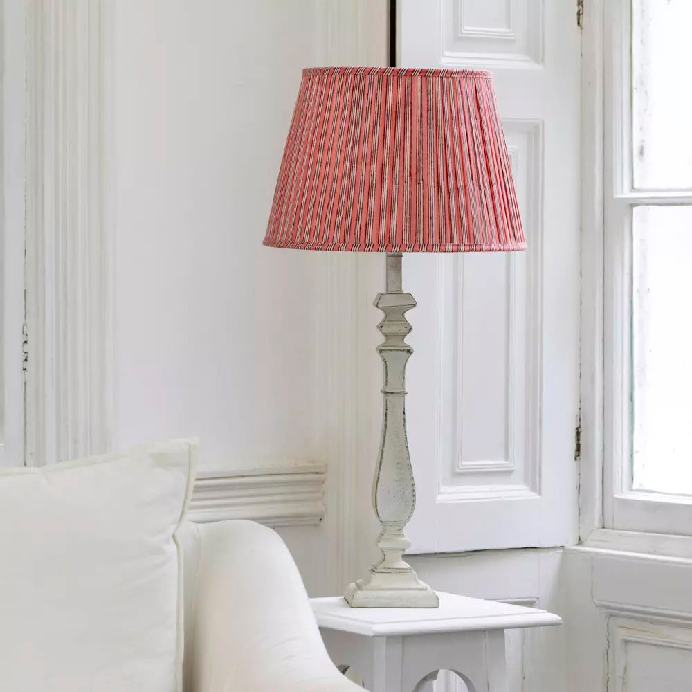 Lampshade Stripe Raspberry - Available in 2 Sizes