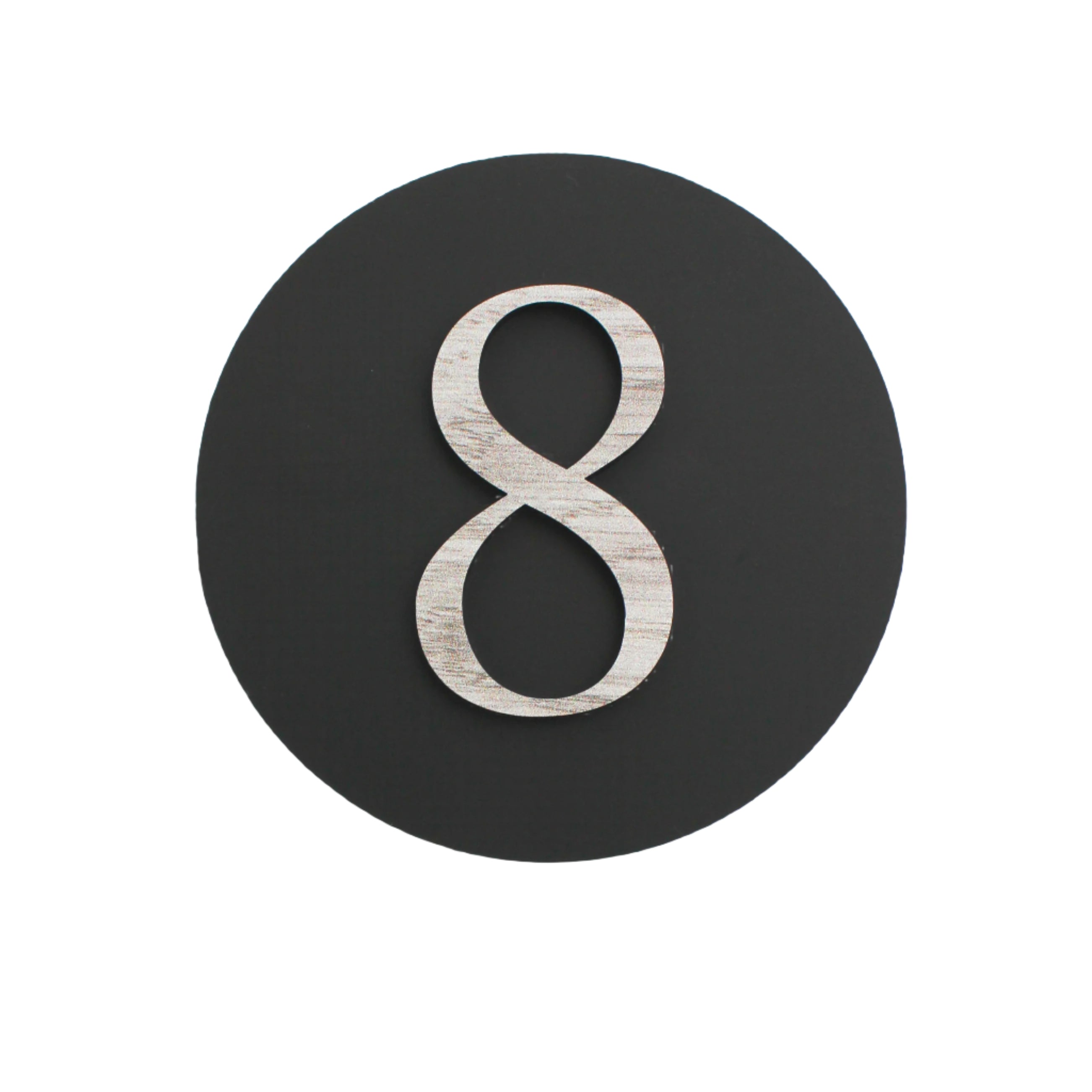 Boutique Hotel Rooms Number Plaque