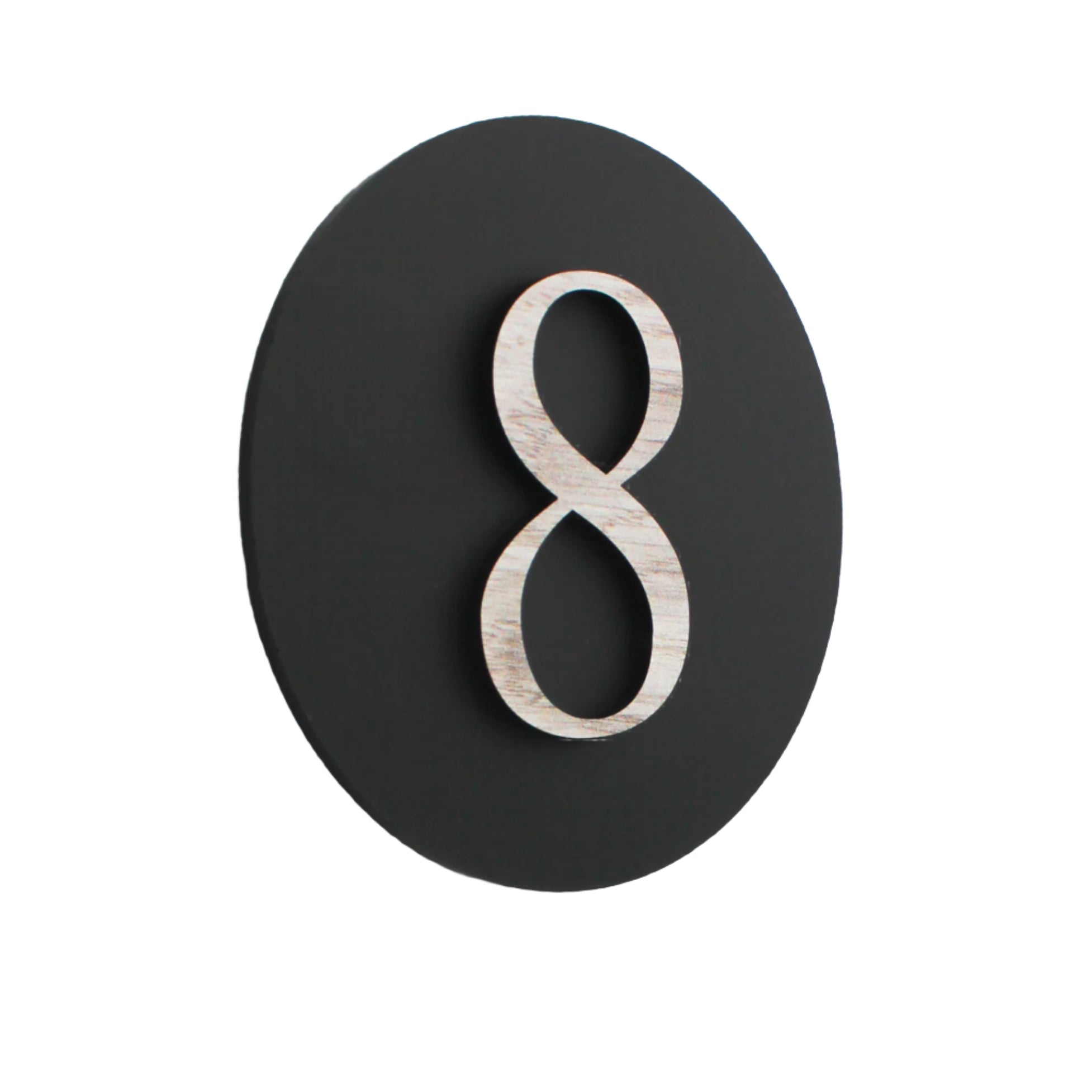 Boutique Hotel Rooms Number Plaque