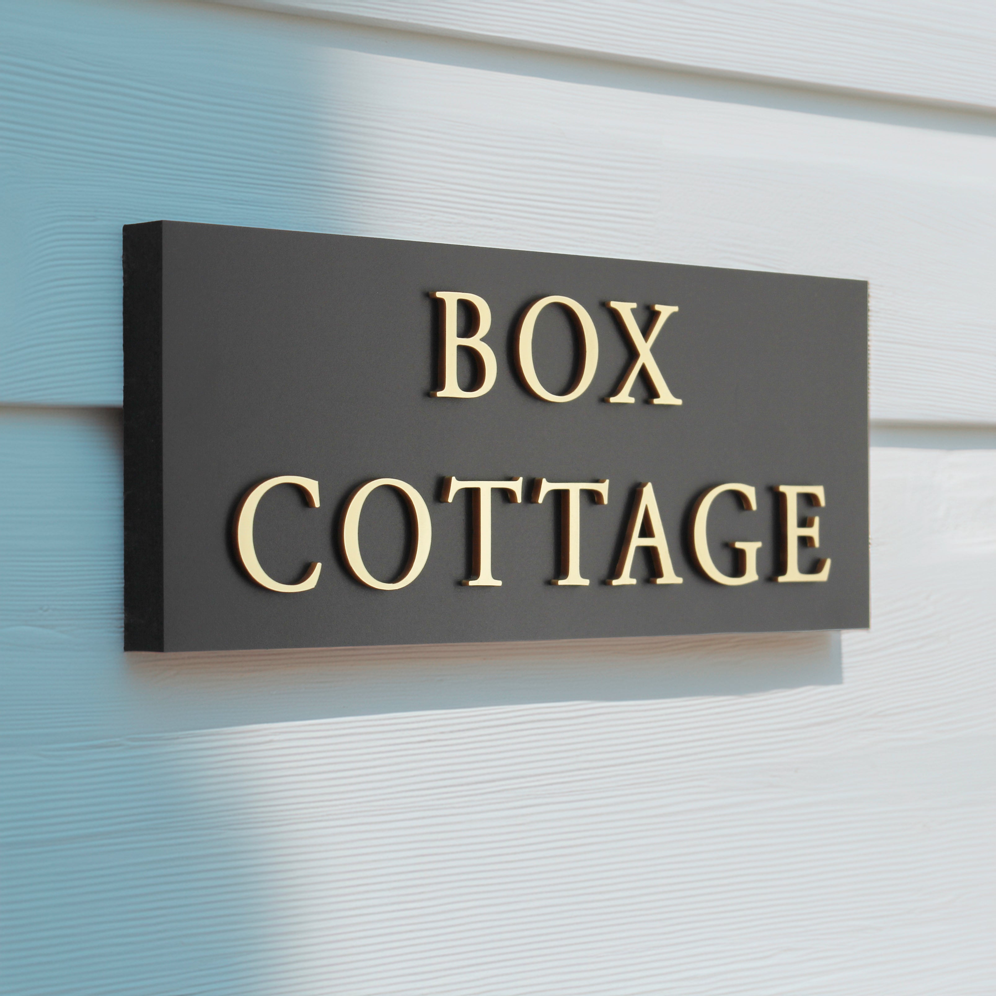 Classic Personalised House Signs – Timeless Style for Every Home