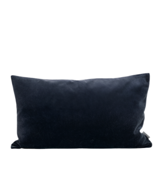 Velvet Cushion - Indigo