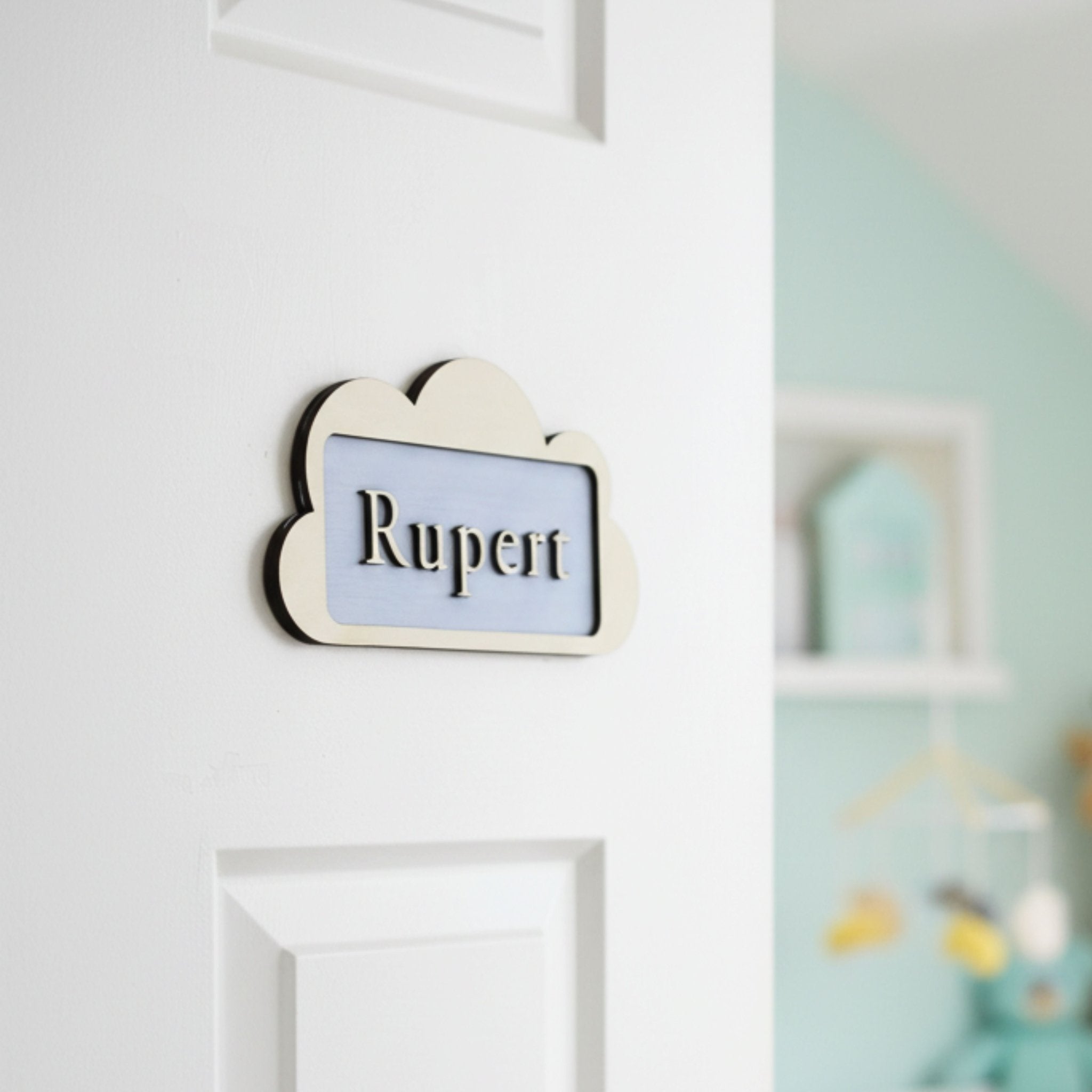 Children's Bedroom Door Sign - Mac and Lilly