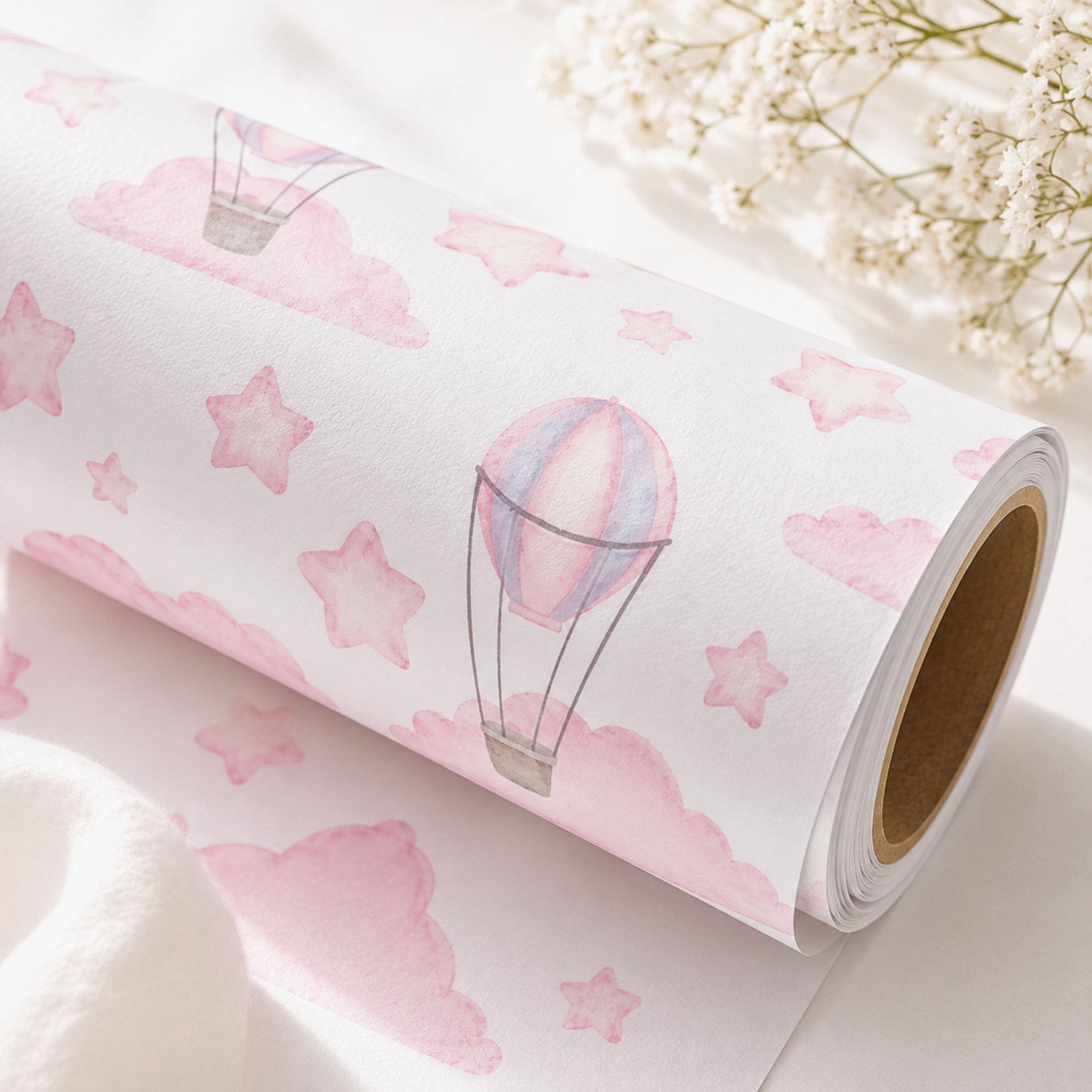 Hot Air Balloon Luxury Gift Wrap Set - Mac and Lilly