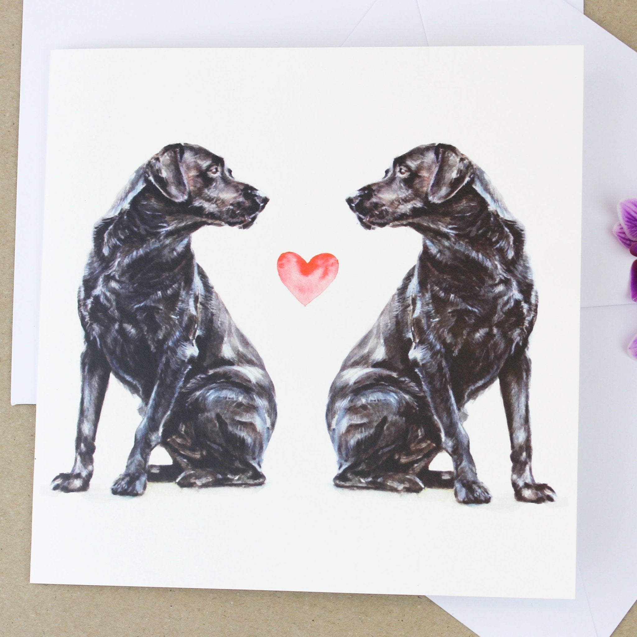 Greeting Card - Mac and Lilly