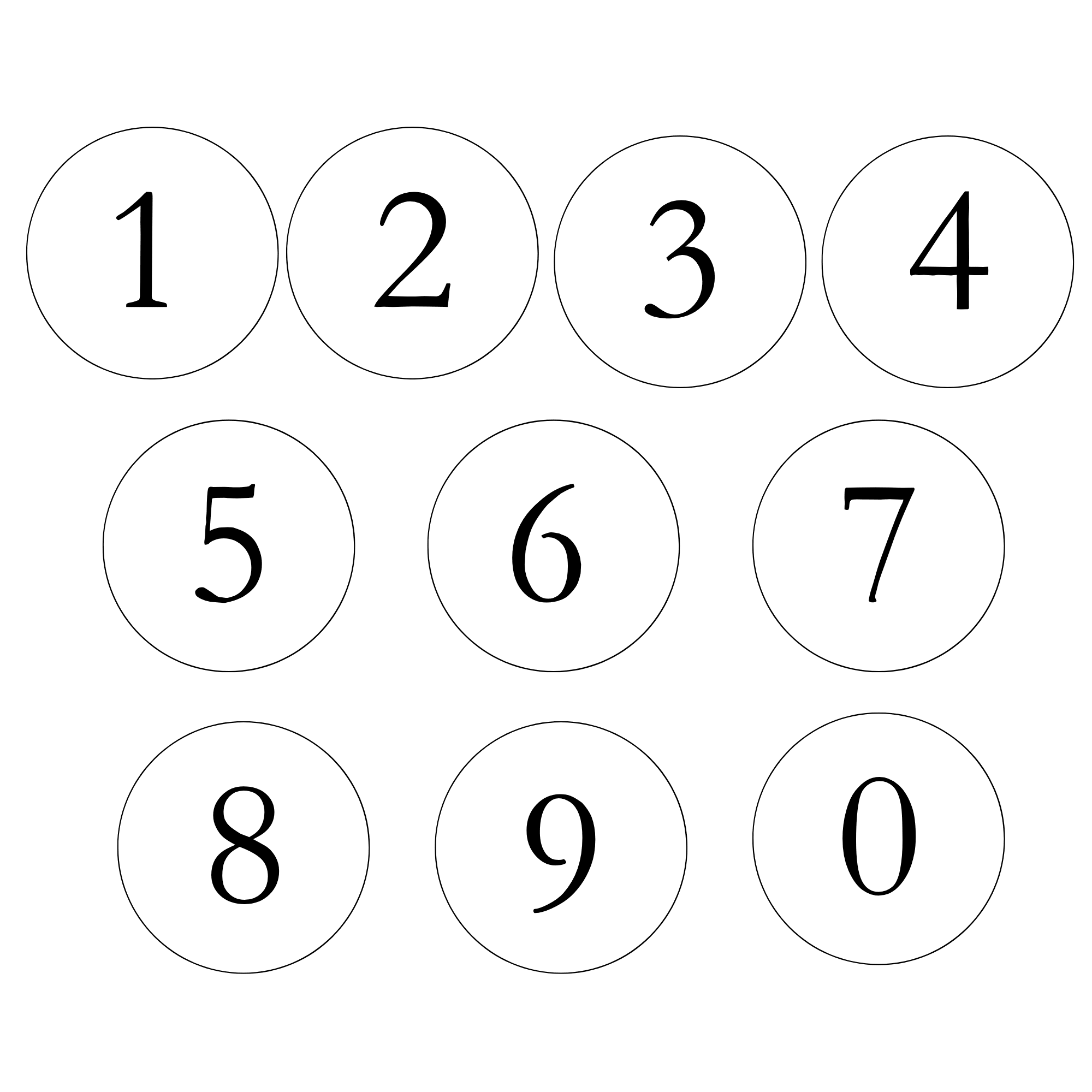 Boutique Hotel Rooms Number Plaque - Mac and Lilly