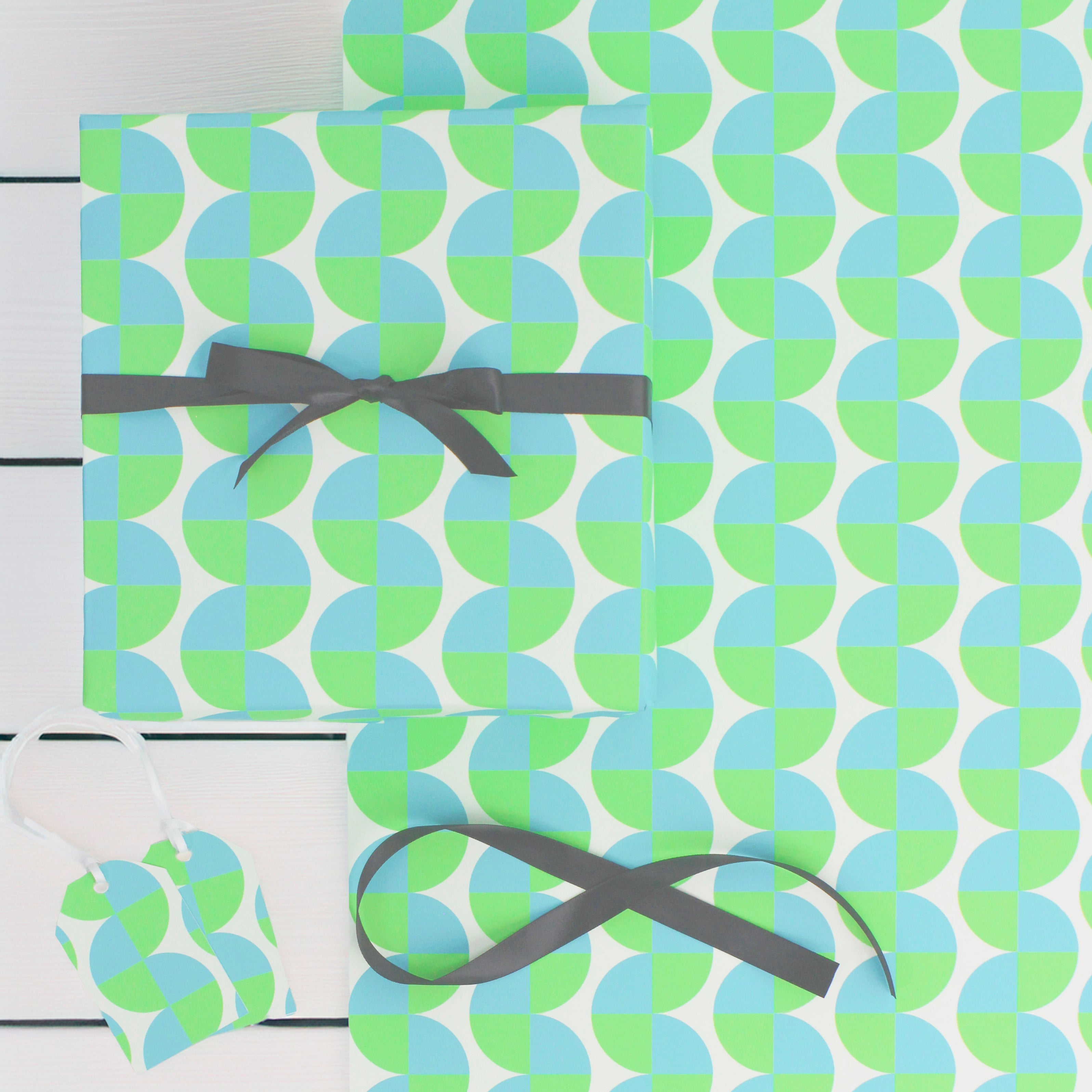 Caterpillar Abstract Design Gift Wrapping Paper