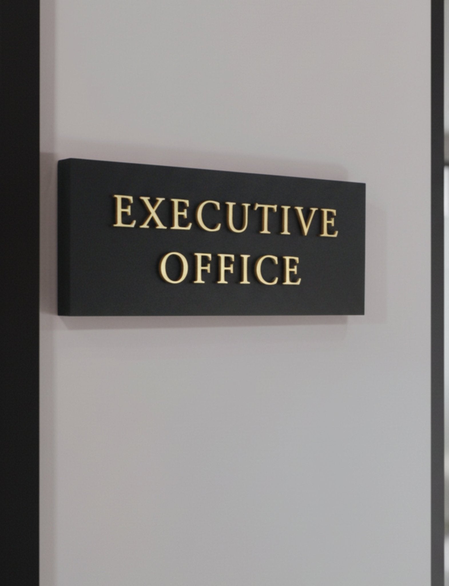 Small Raised Letter House Signs | Classic Range | Mac & Lilly UK - Mac and Lilly