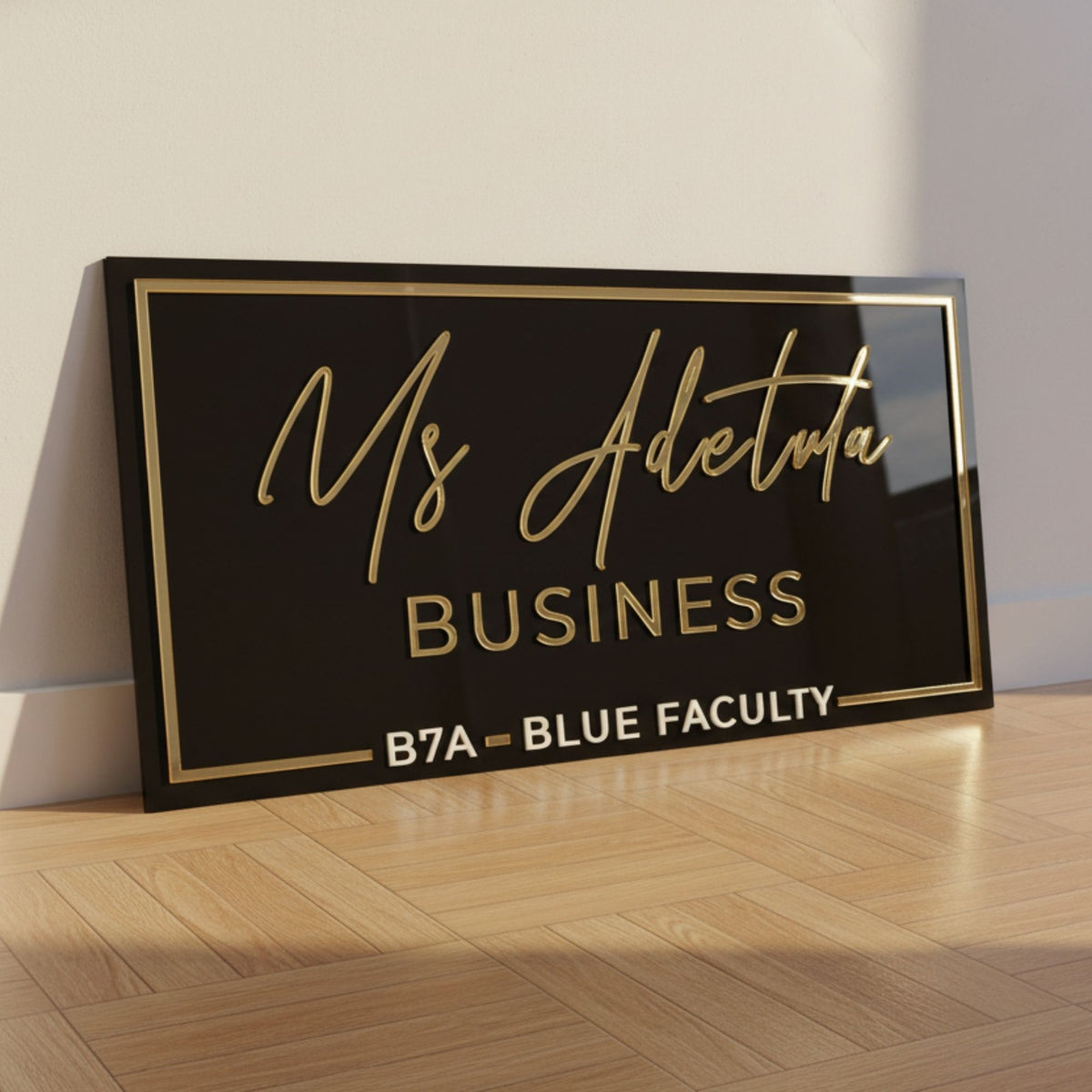 Custom 3D Acrylic Business Sign | Logo & Reception Signs - Mac and Lilly
