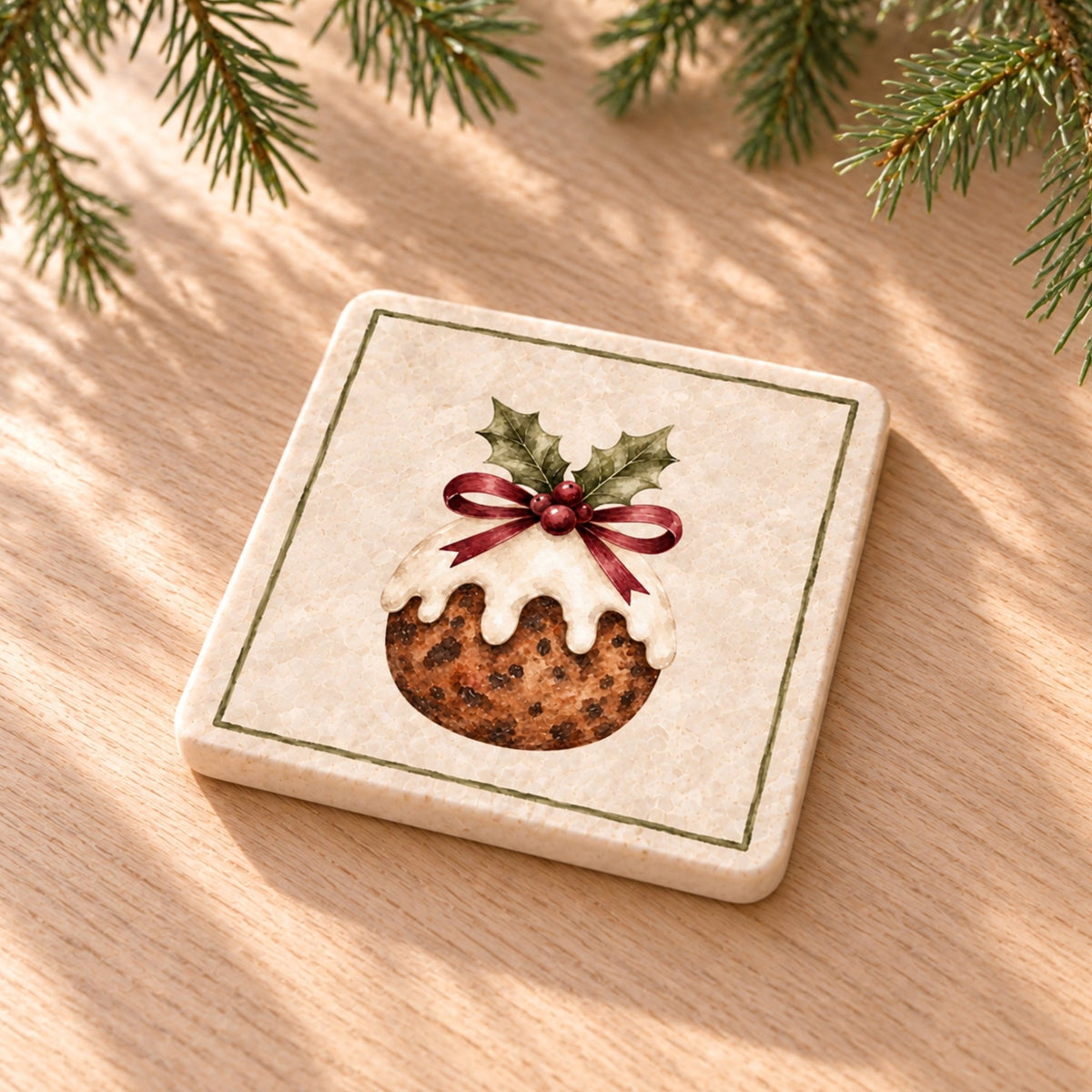 Marble Coasters | Mix & Match Patterned Designs | Genuine Botticino Marble - Mac and Lilly