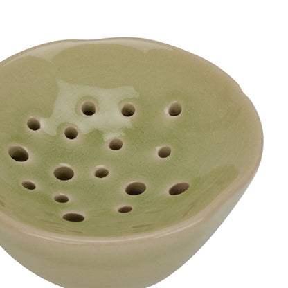 Light Green Ceramic Stem Fower Vase