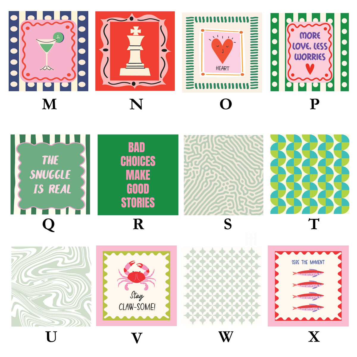 Mix & Match Your Coasters