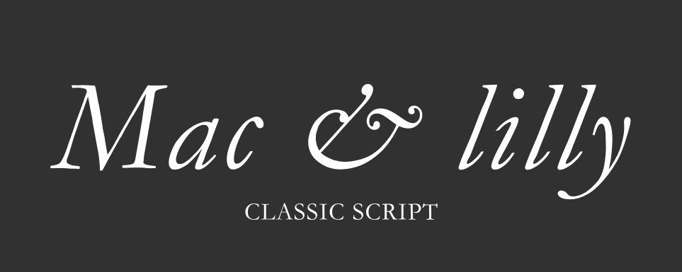 Raised Letter House Sign with Offset Number | Mac & Lilly UK - Mac and Lilly
