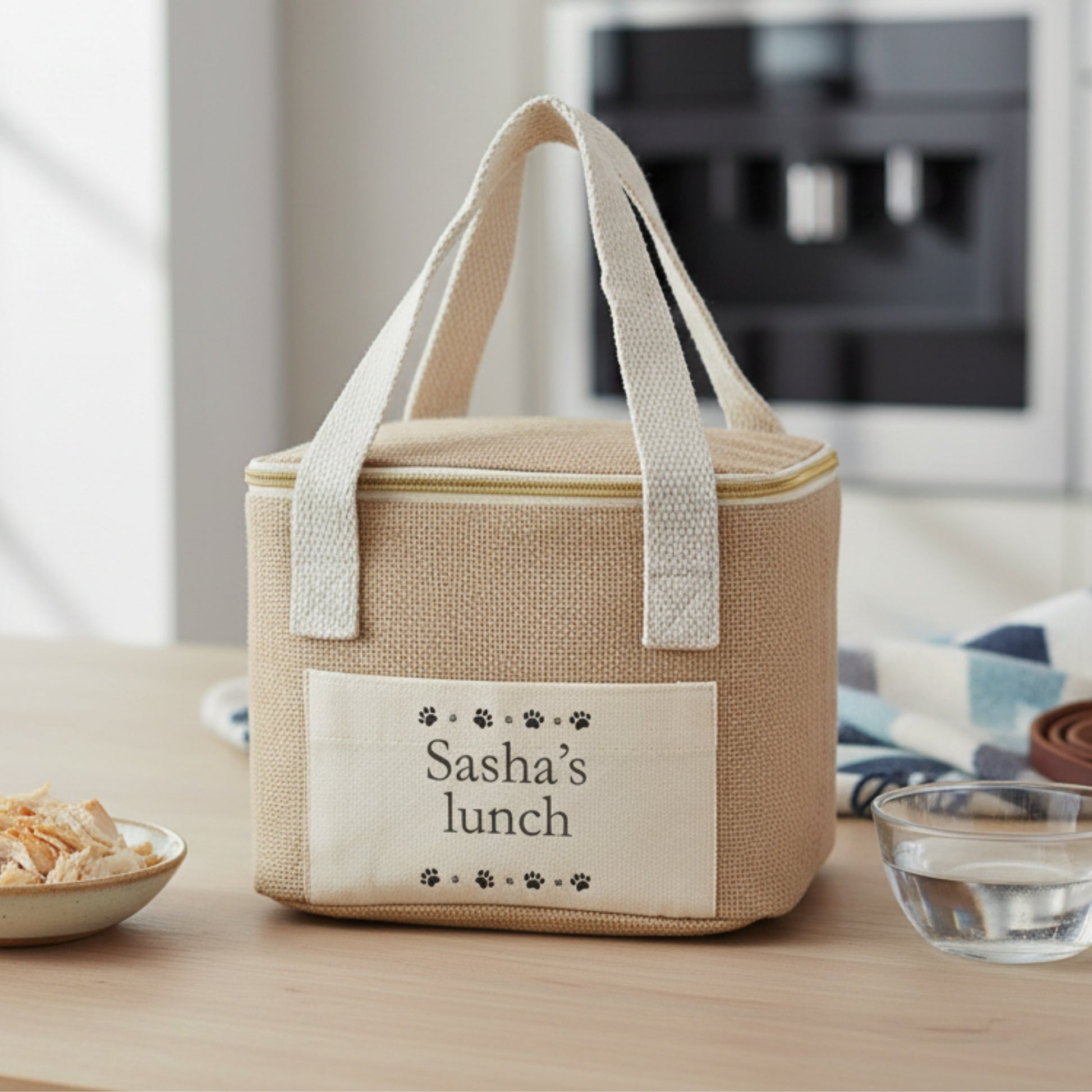 Personalised Dog Treat & Lunch Cool Bag - Mac and Lilly