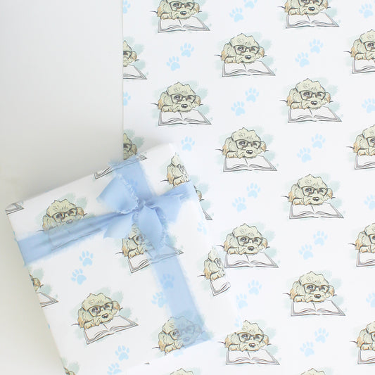 Clever Cavapoo Luxury Gift Wrapping Paper