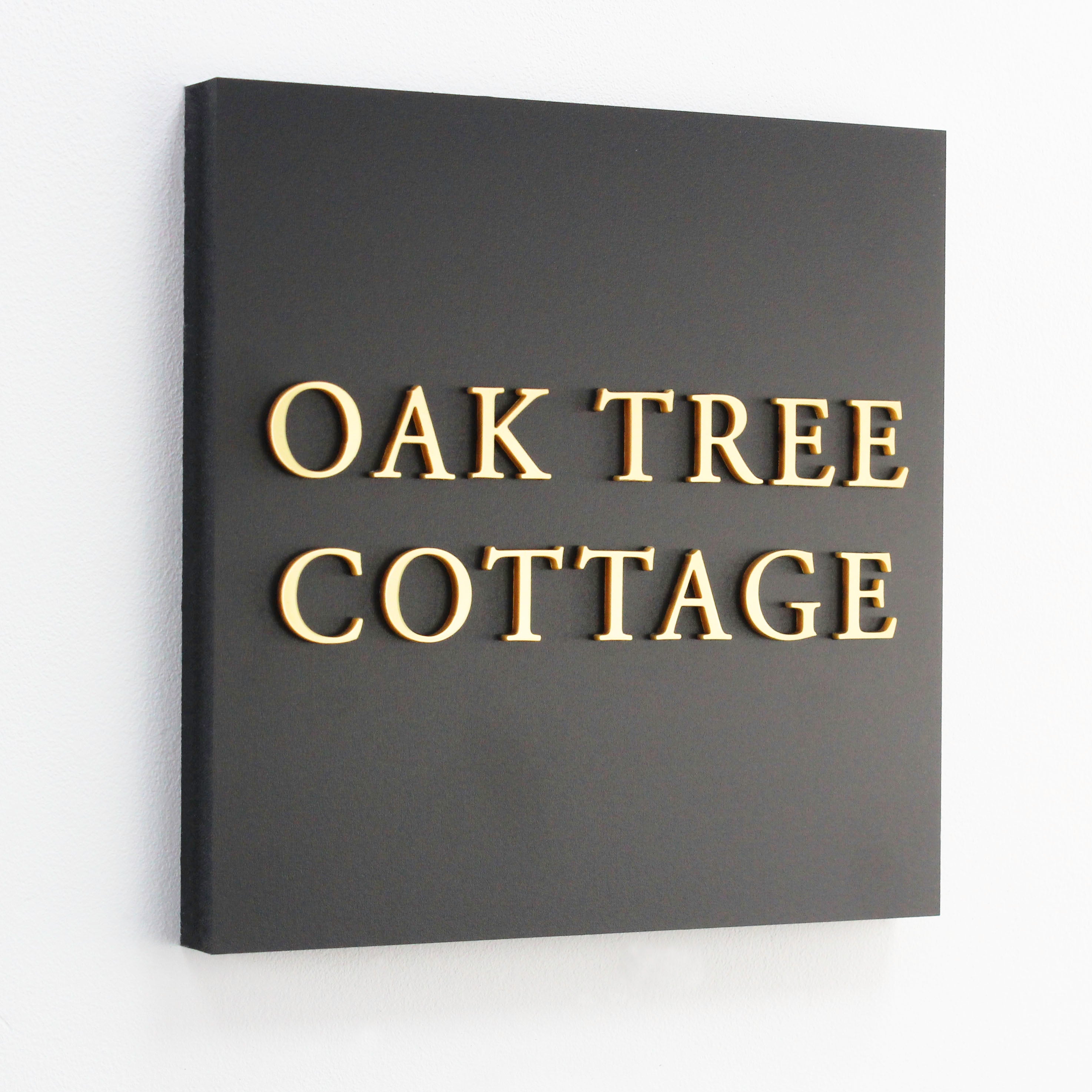 Square House Sign