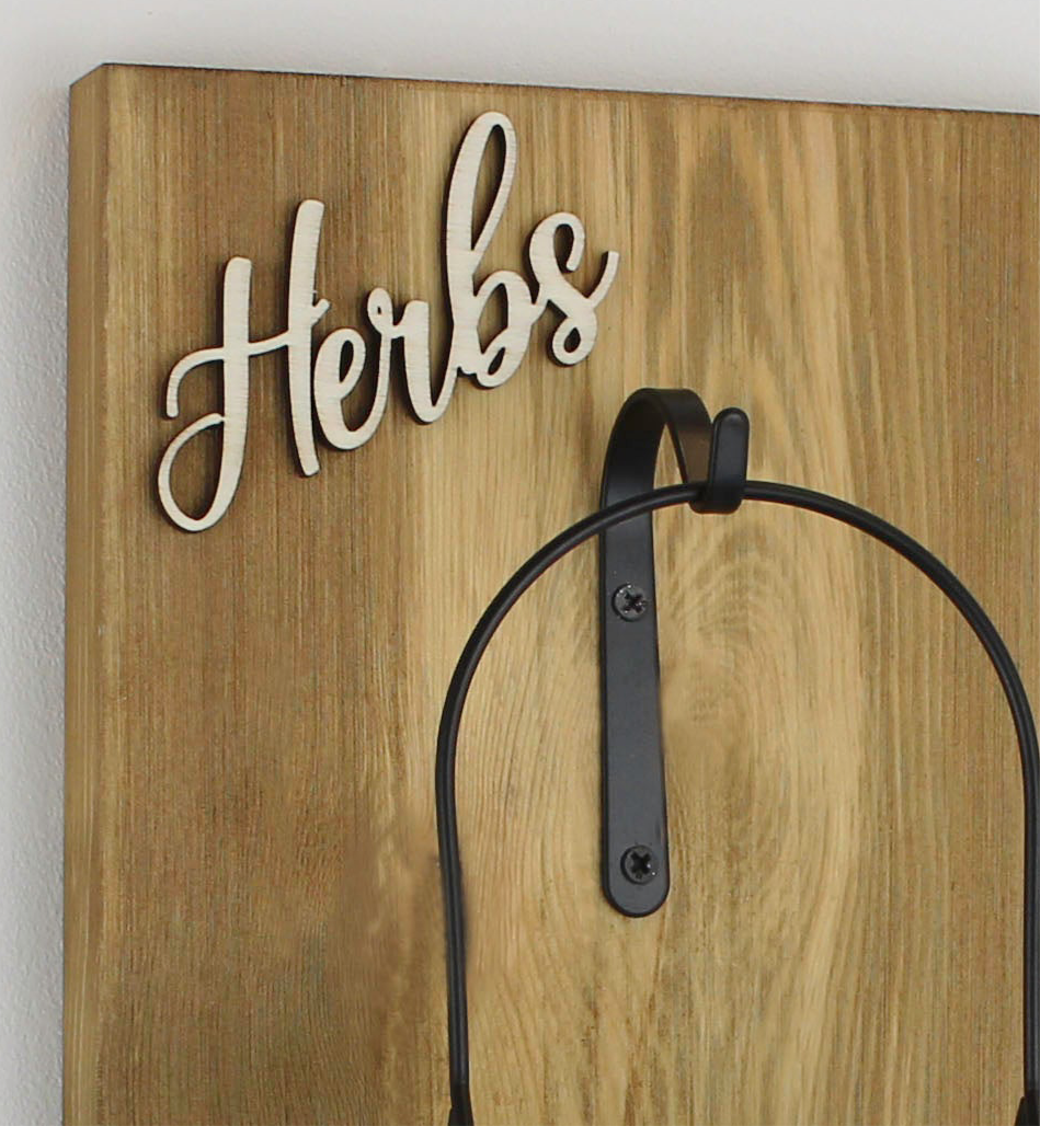 Wall Hanging Herb Garden