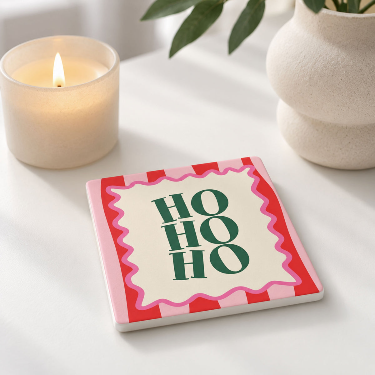 Christmas Mix & Match Ceramic Coasters |Choose Your Own Set