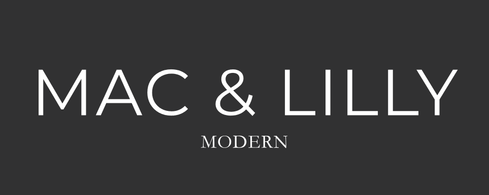 Raised Letter House Sign with Offset Number | Mac & Lilly UK - Mac and Lilly