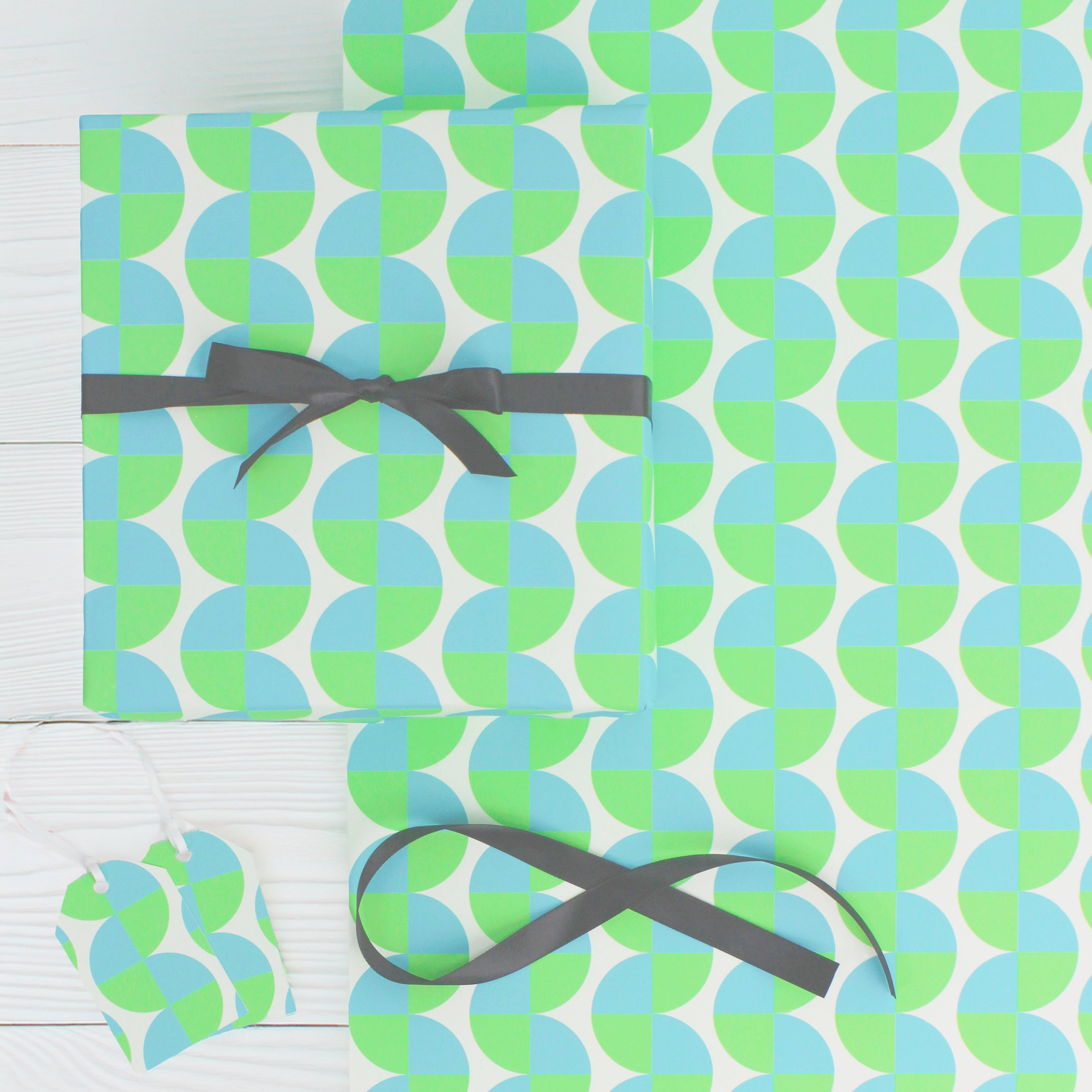 Caterpillar Abstract Design Gift Wrapping Paper