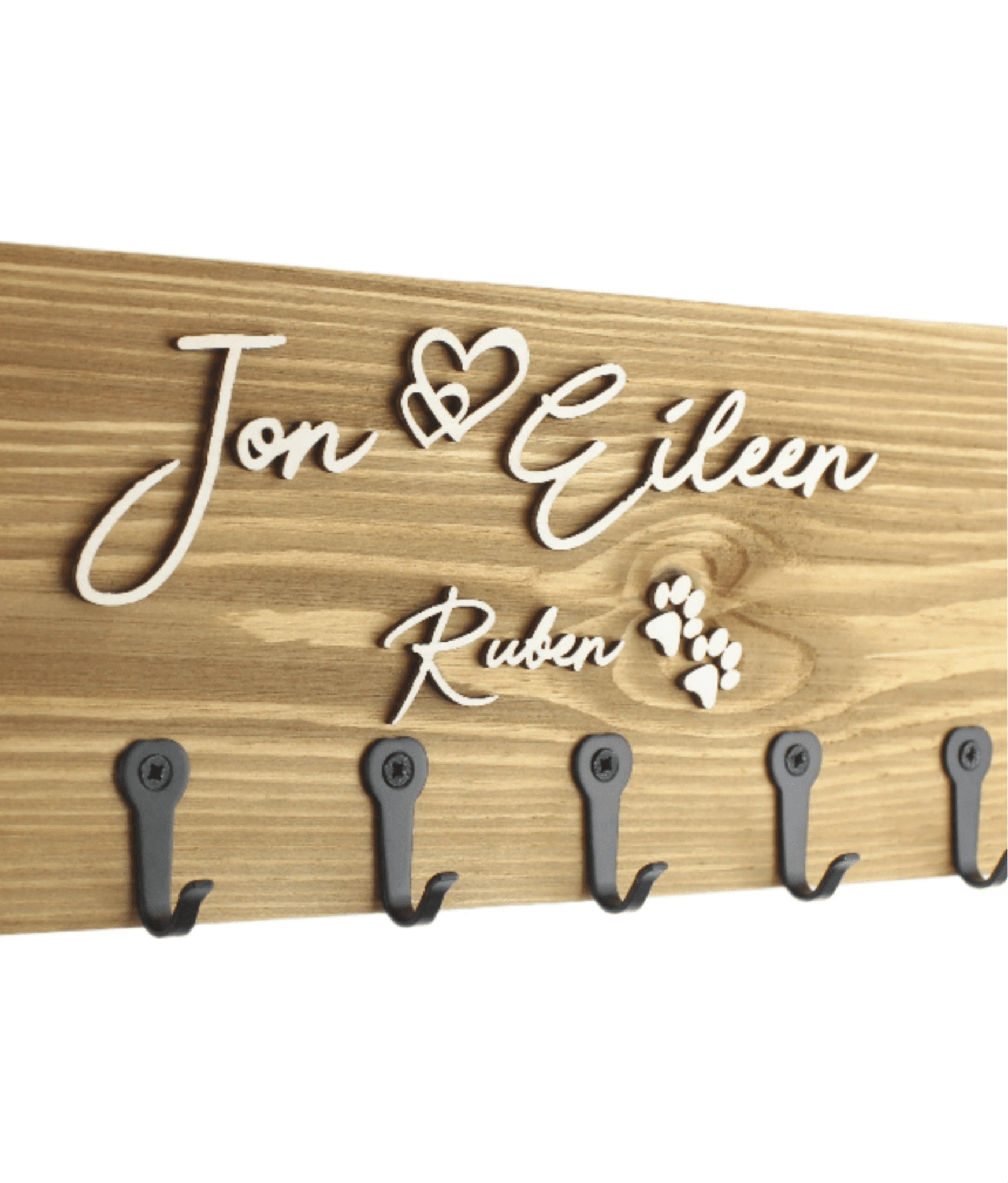 Personalised Large Key Holder - Mac and Lilly