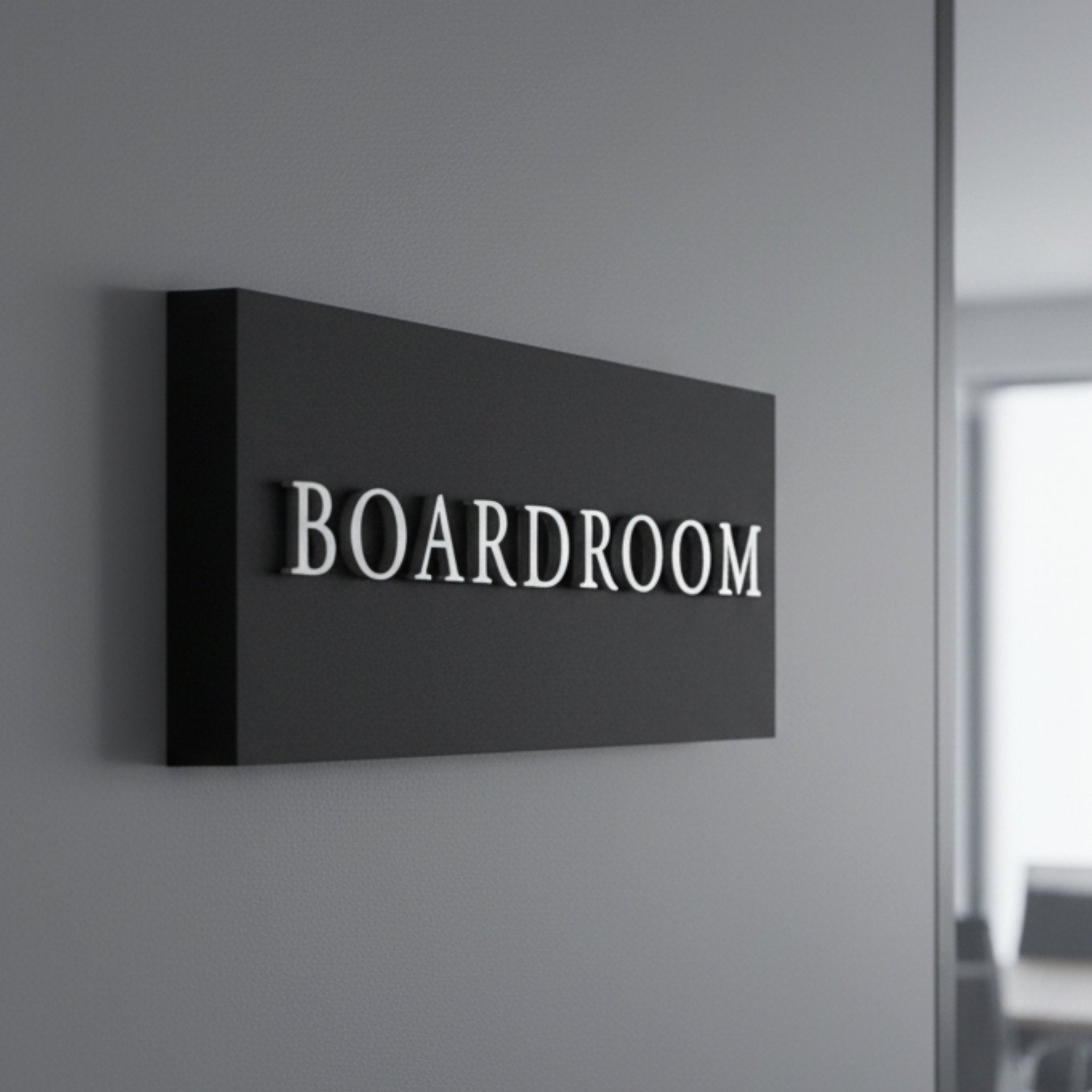 Small Raised Letter House Signs | Classic Range | Mac & Lilly UK - Mac and Lilly