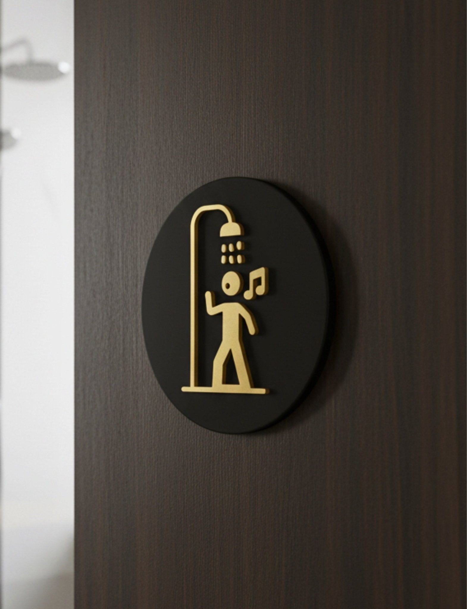 Shower Room, Door Plaque - Available in Two Sizes - Mac and Lilly