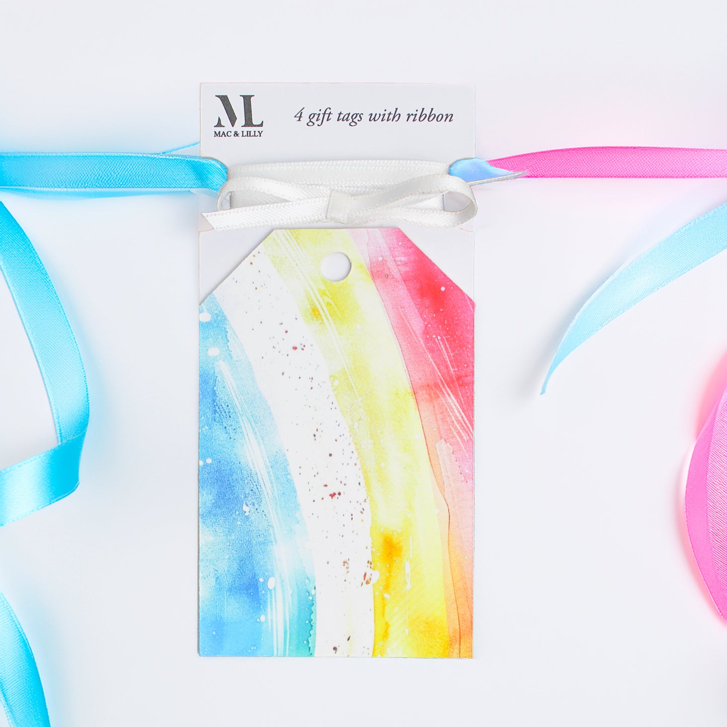 Abstract Rainbow Wrapping Paper – Modern Elegance Meets Vibrant Color