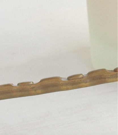 Brass Classic Long Arm Candle Snuffer - Hand Forged