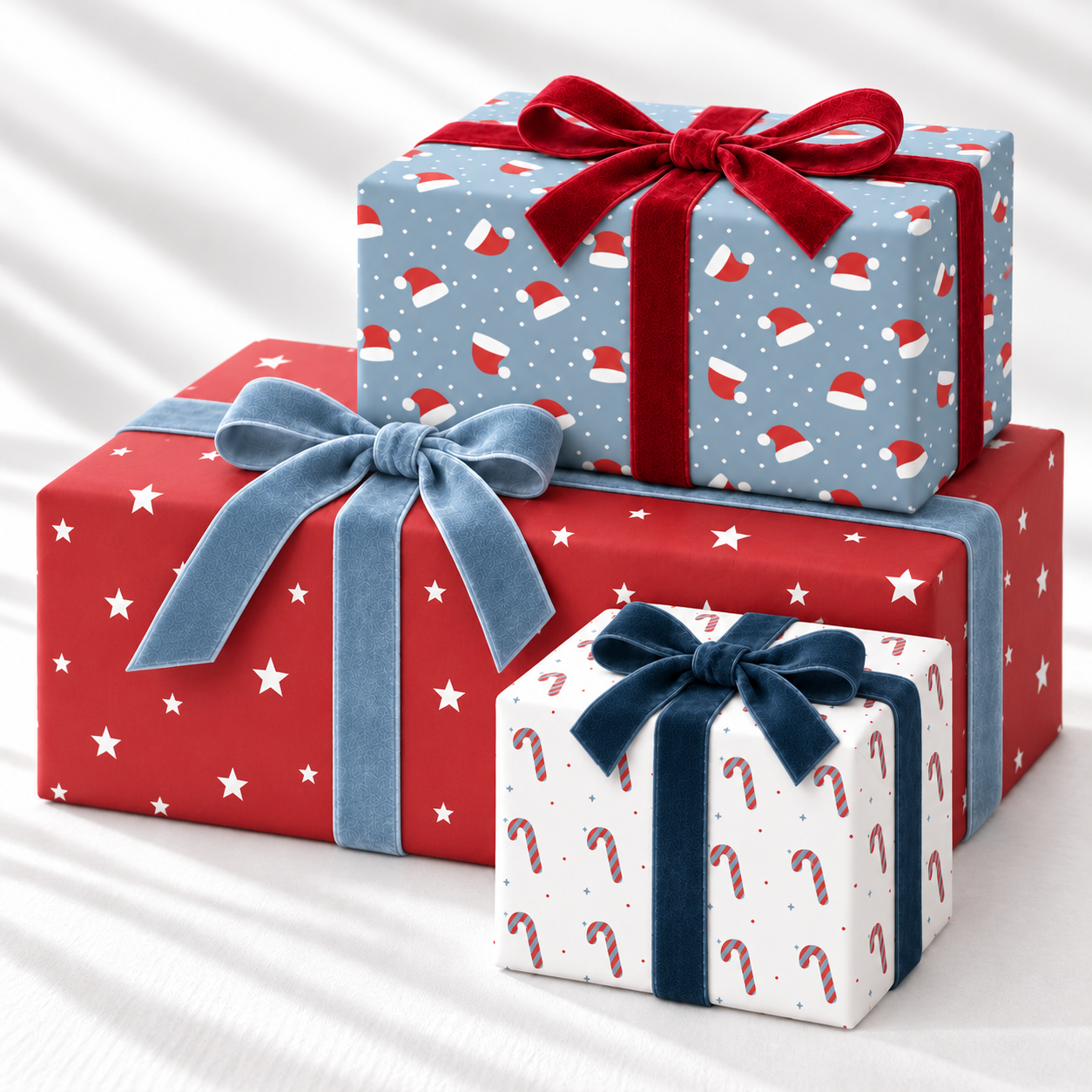 Christmas Mix & Match Wrapping Paper Set | Choose Your Designs| Large 50 x 85cm Sheets | 140gsm