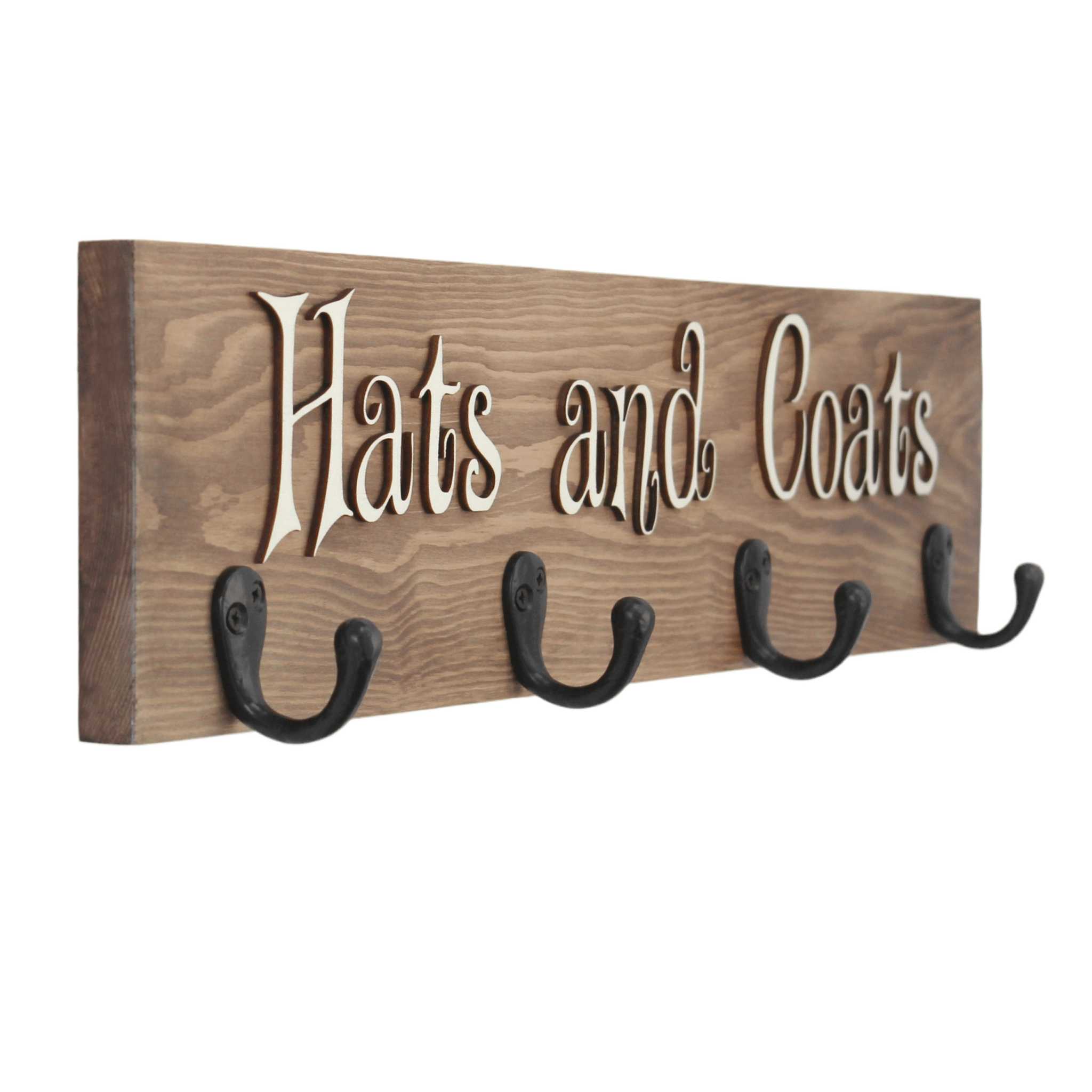 Personalised Hats & Coats Hook - Mac and Lilly