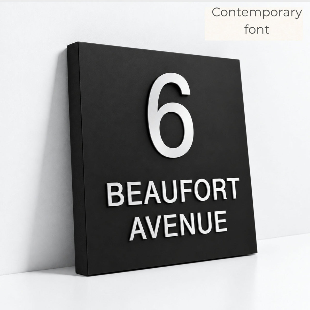 Square Raised Letter House Sign | Mac & Lilly UK - Mac and Lilly
