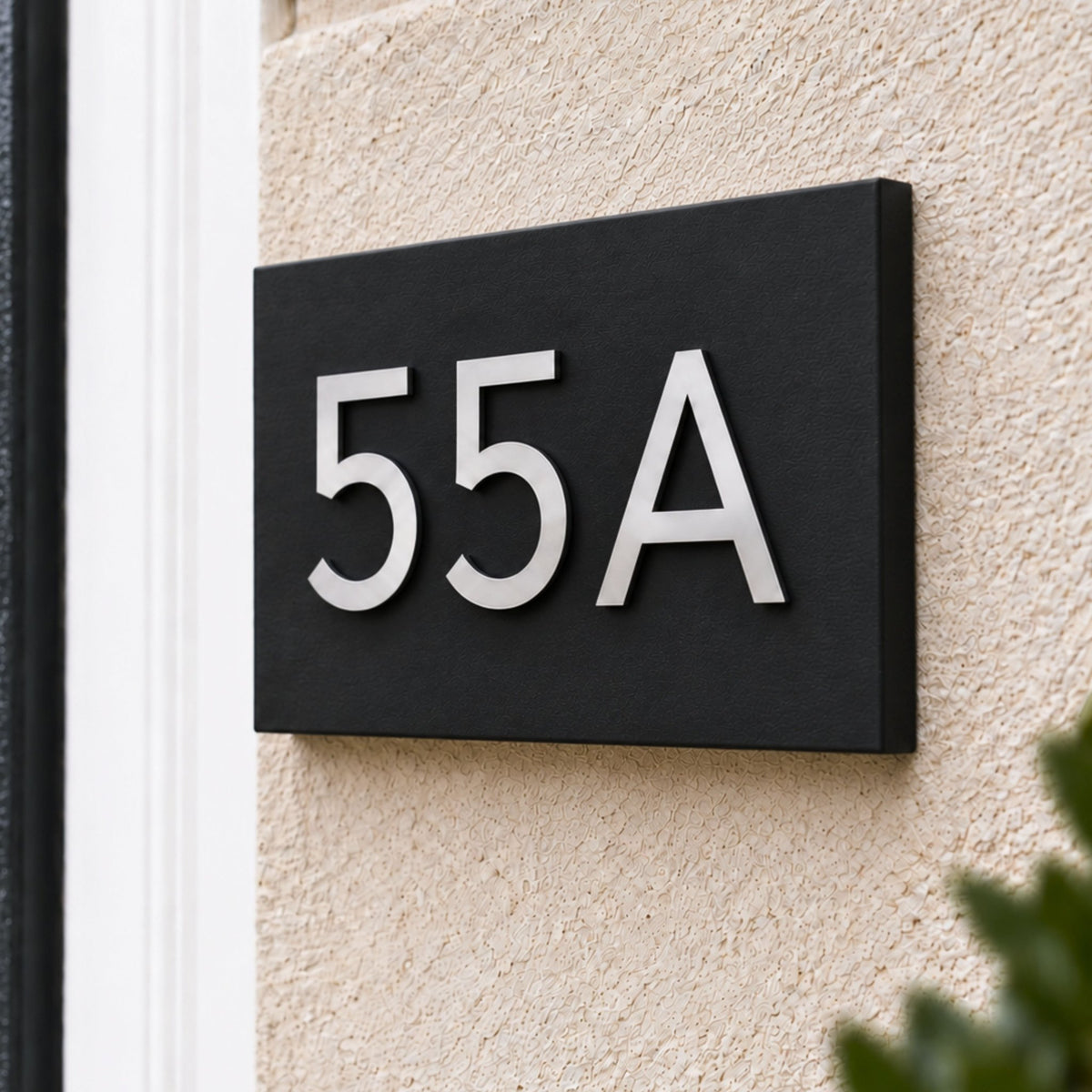 Personalised 3D House Number Sign – Compact Door Plaque - Mac and Lilly