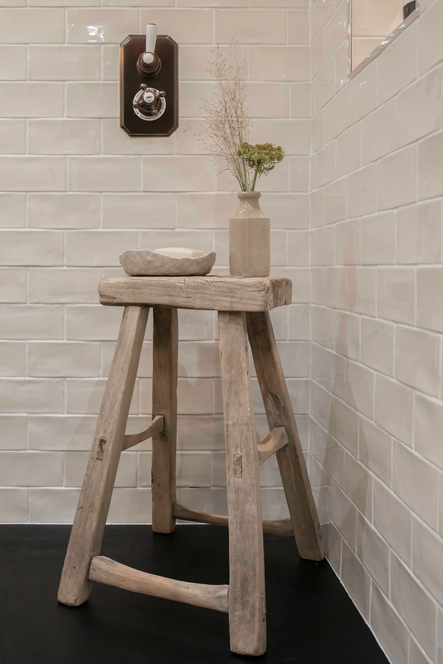 Rustic Reclaimed Wooden Stool