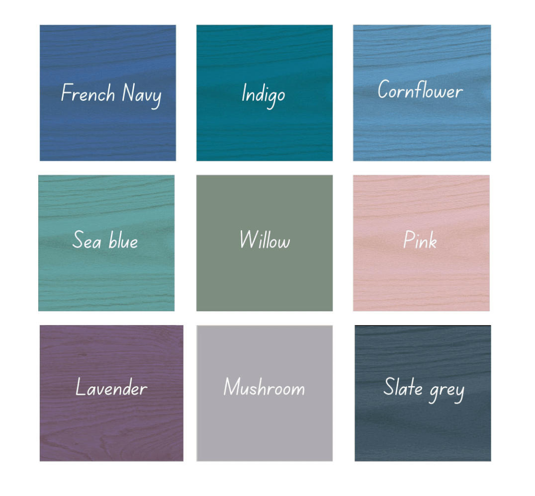 Personalised Dog Lead Hook | Solid Wood | Curated Painted Collection - Mac and Lilly