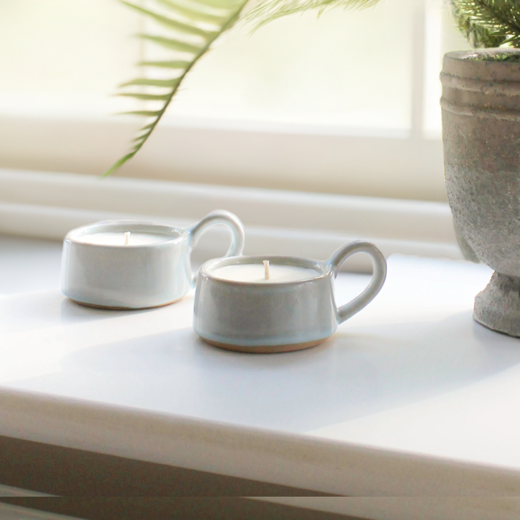 Tea light Cup - with Scented Candle