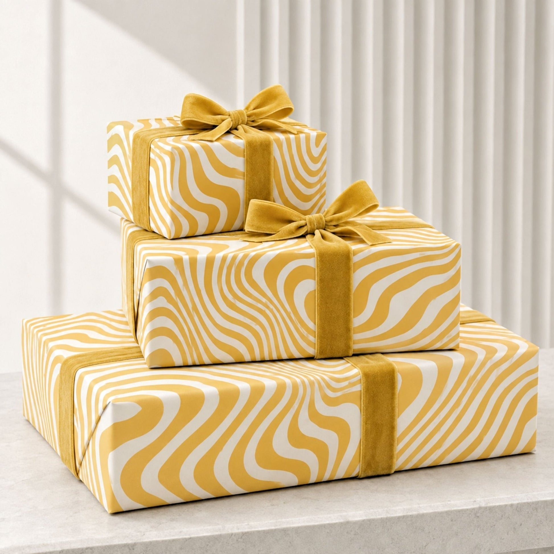 Yellow, Larger Sheets & 2m Roll - Mac and Lilly