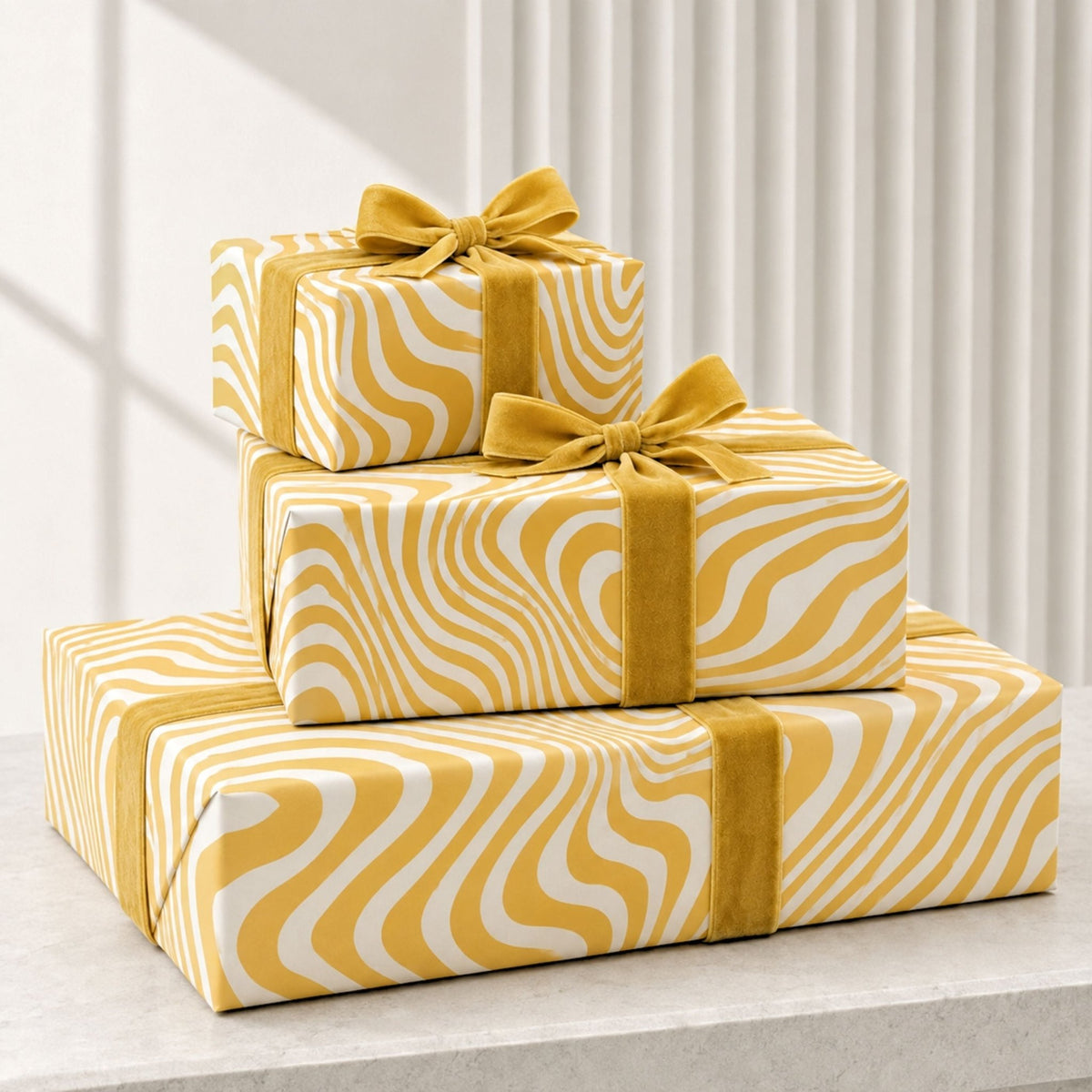 Yellow, Larger Sheets & 2m Roll - Mac and Lilly