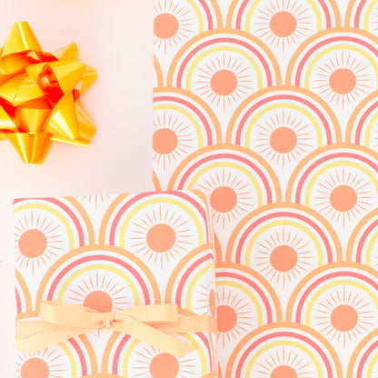 Radiant Sunrise Gift Wrapping Paper