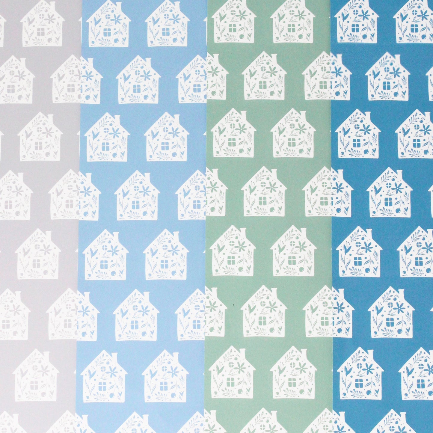 Luxury House Wrapping Paper, A Thoughtful Touch for Housewarming Gifts