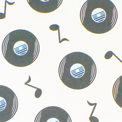 Vinyl Records Music Gift Wrapping Paper