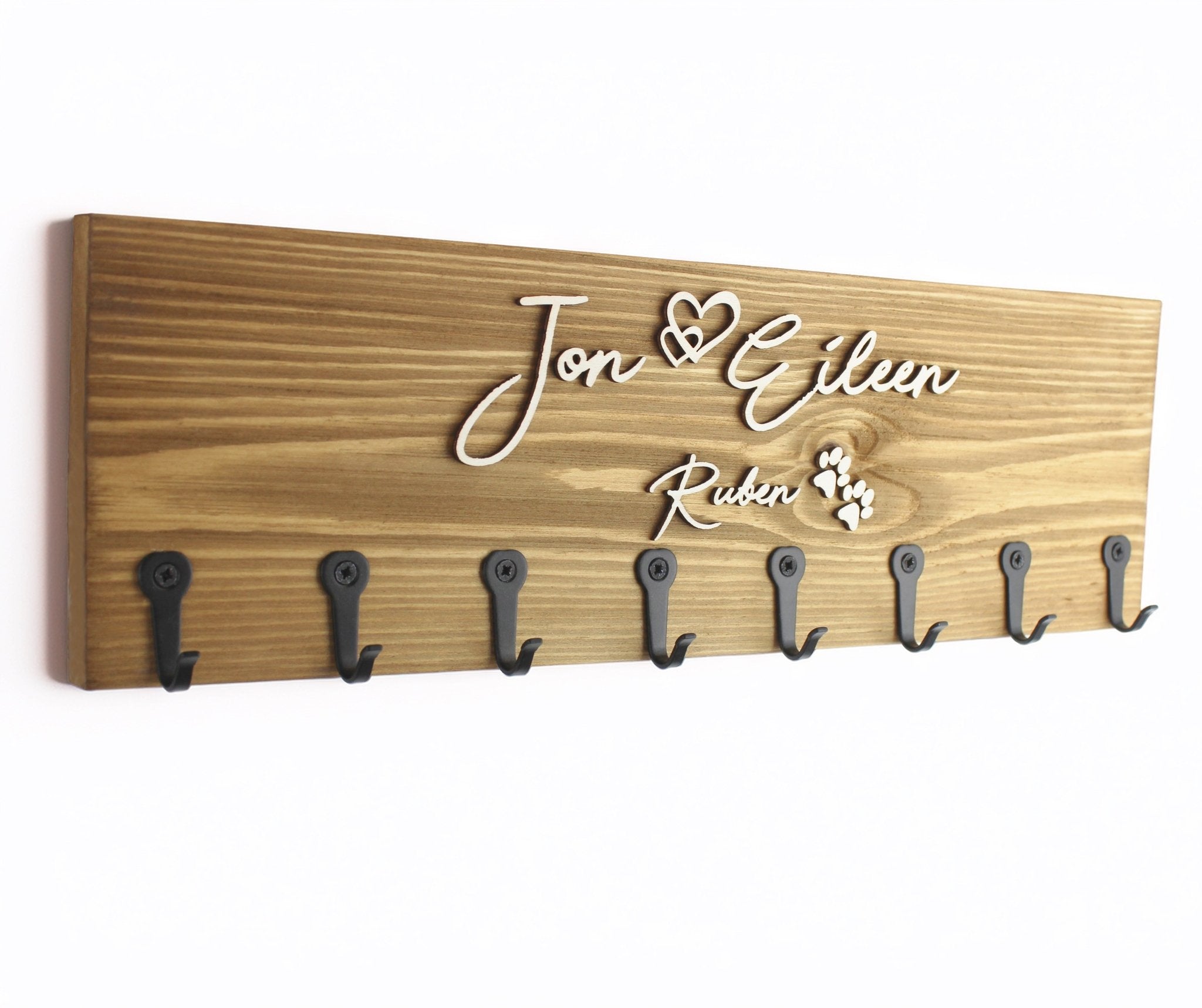 Personalised Large Key Holder - Mac and Lilly